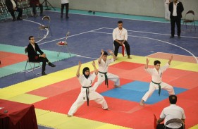 مسابقات بین المللی کیوکوشین کاراته در پارک فناوری پردیس برگزار شد