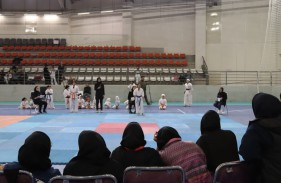 مسابقات بین‌المللی کیوکوشین کاراته در سالن چندمنظوره پارک فناوری پردیس برگزار شد