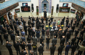 مراسم عزاداری روز هشتم محرم در مسجد پارک فناوری پردیس