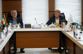 رئیس انجمن اسلامی بازار تهران از پارک فناوری پردیس بازدید کرد